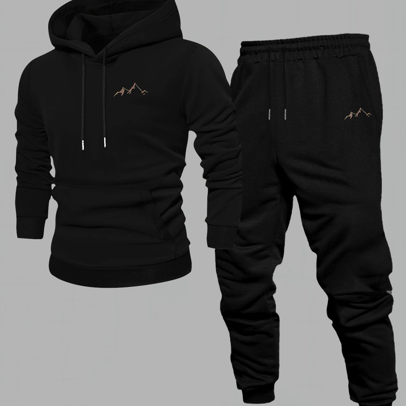 Jogger Sweatpants Men - Heren lente herfst trainingspak losse hoodie