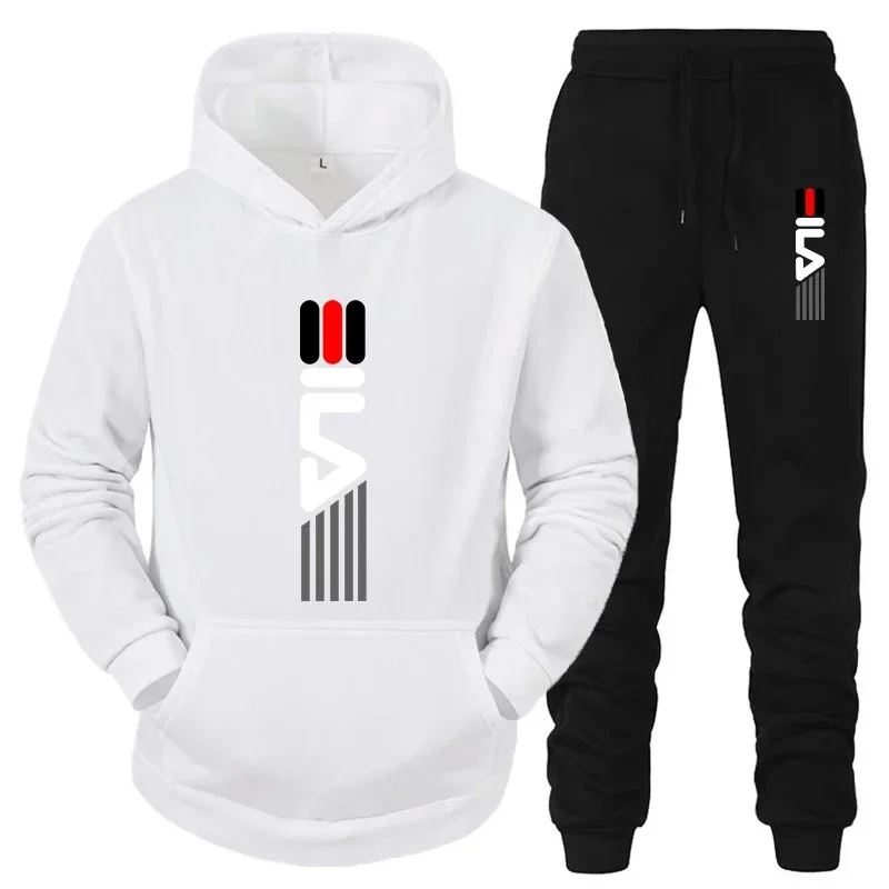 Jogger Sweatpants Men - Heren trainingspak met capuchon + joggingbroek