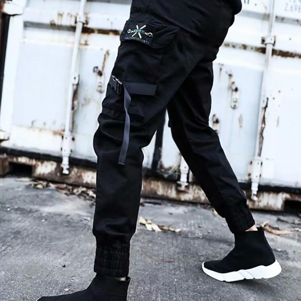 Jogger Sweatpants Men - Losvallende Cargo Broek Heren Streetwear Trendy