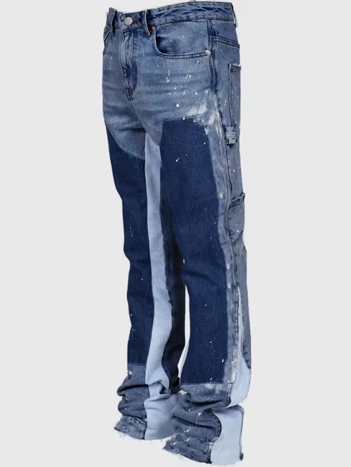 Men'S Fashion Jeans And Boots - Herenmode jeans werkbroeken, Europese en Amerikaanse