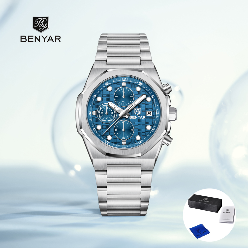 Men'S Fashion Box - 2023 Nieuwe BENYAR heren Horloges Top
