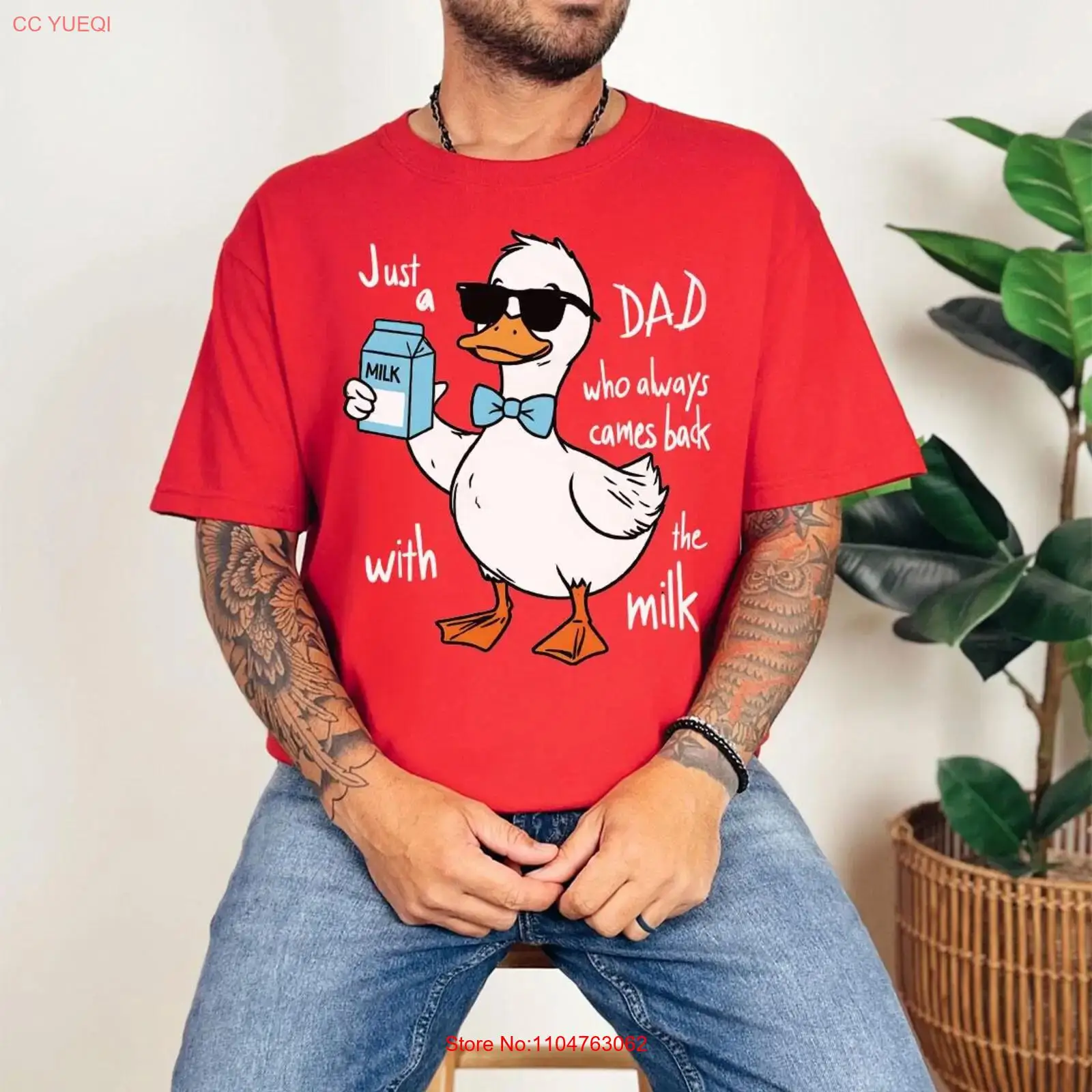 Men'S Fashion Today - Grappige papa T-shirt Gewoon een diepgevoelde