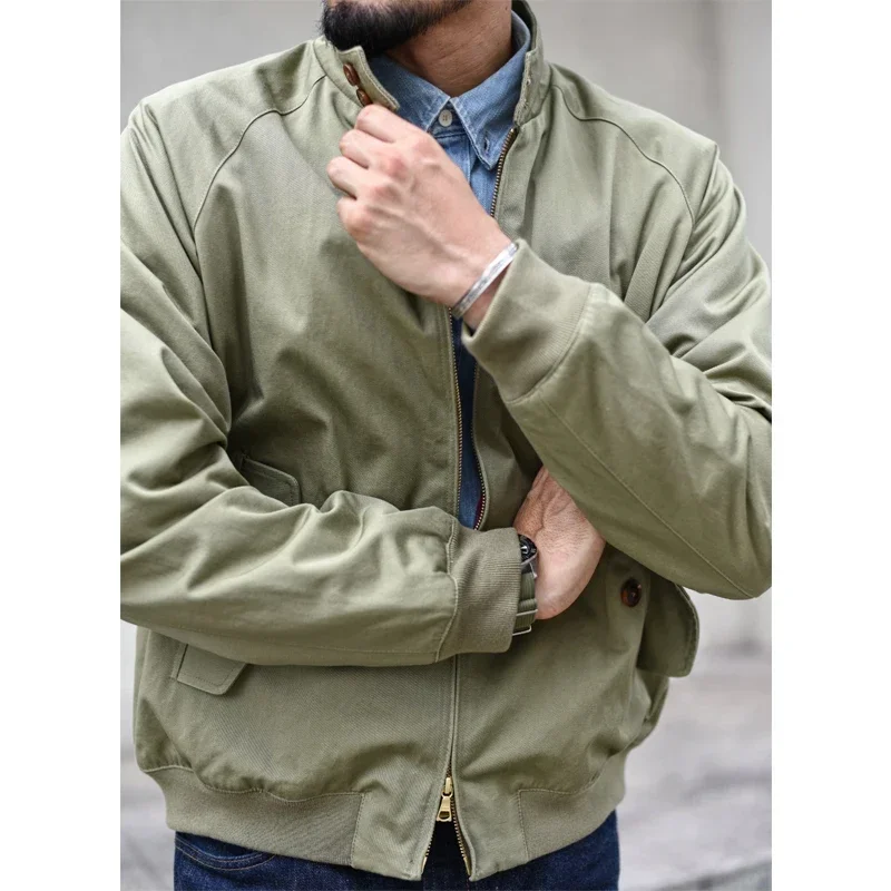 Harrington Jacket - Sauce Zhan Herenjas Vintage golfjas Klassiek