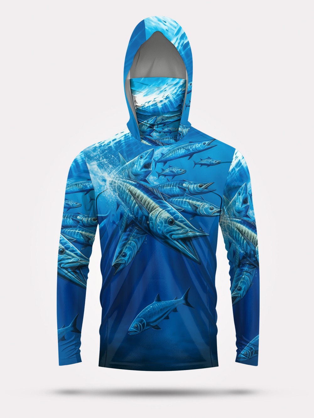 Fashion Mens Shirt - Heren zomermode visroep print comfortabel ademend