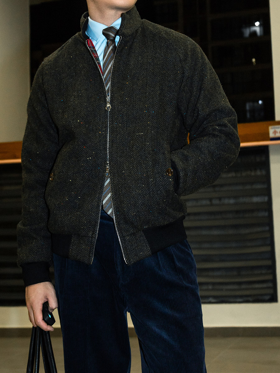 Harrington Jacket - POT&CRAFTSMAN Heren Vintage G9 Harrington jas