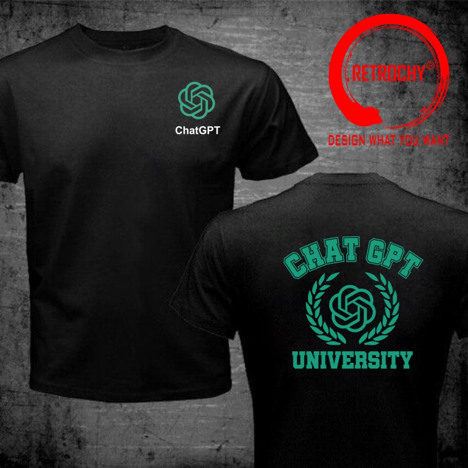 Men'S Fashion University - Grappig ontwerp ChatGPT Universiteitscode Chat GPT