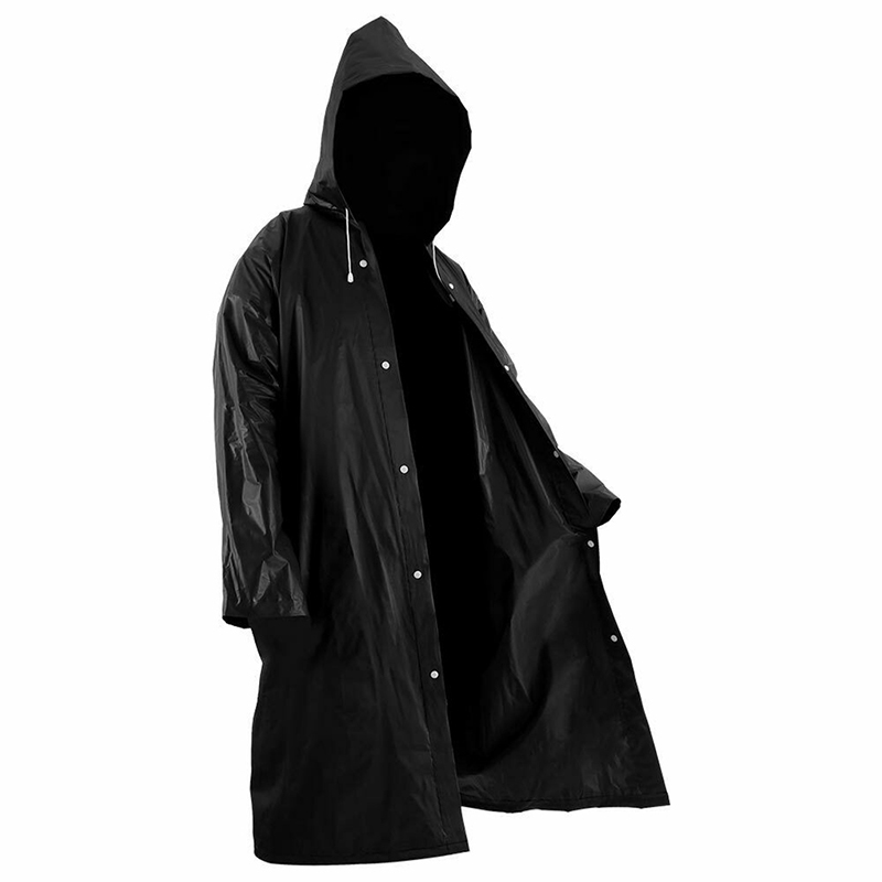 Mens Fashion Poncho - Mode Outdoor Heren Dikke Regenjas Vissen