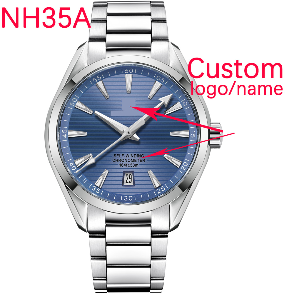 Mens Fashion Bracelet - Luxe NH35 Movt Custom Logo 41mm
