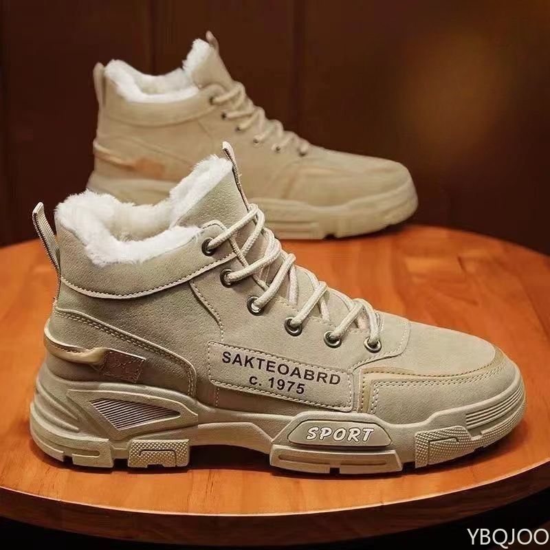 Mens Fashion Workwear - Modieuze veelzijdige werkkleding hoge herenschoenen herfst