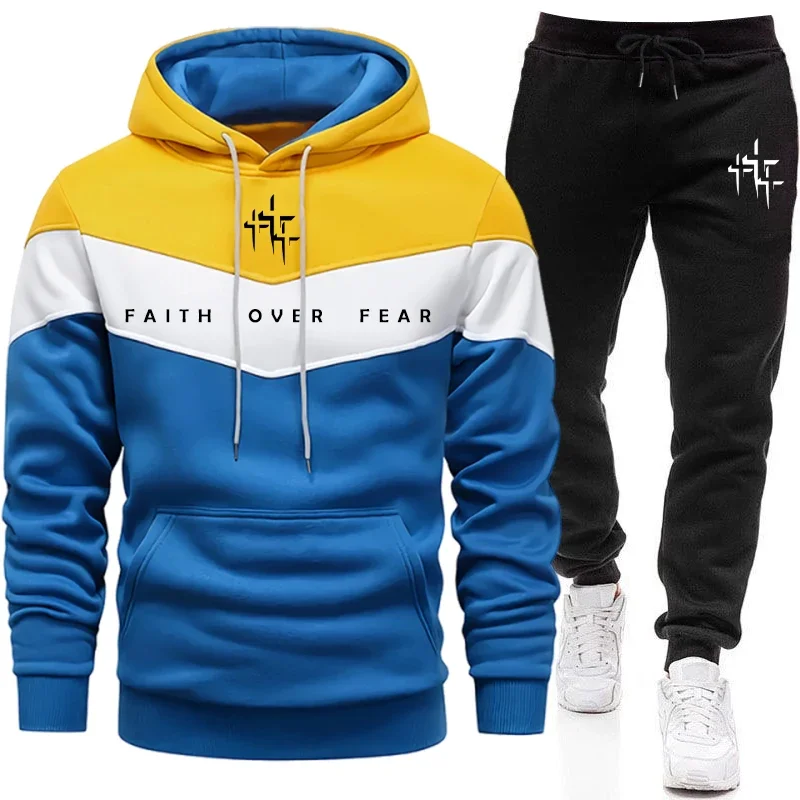 Faith Over Fear trainingspak v - Jogger Sweatpants Men recensie en prijs