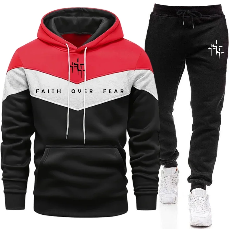 Faith Over Fear trainingspak v - Jogger Sweatpants Men recensie en prijs