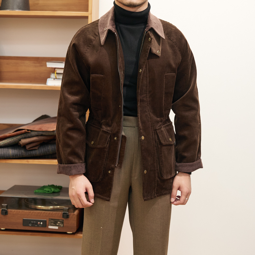 Vintage Corduroy Gentleman Jas - Harrington Jacket recensie en prijs