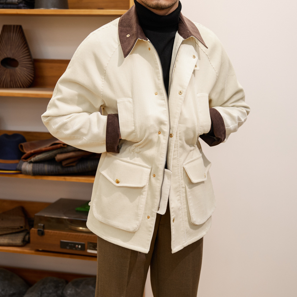 Vintage Corduroy Gentleman Jas - Harrington Jacket recensie en prijs
