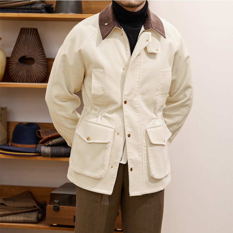 Vintage Corduroy Gentleman Jas - Harrington Jacket recensie en prijs