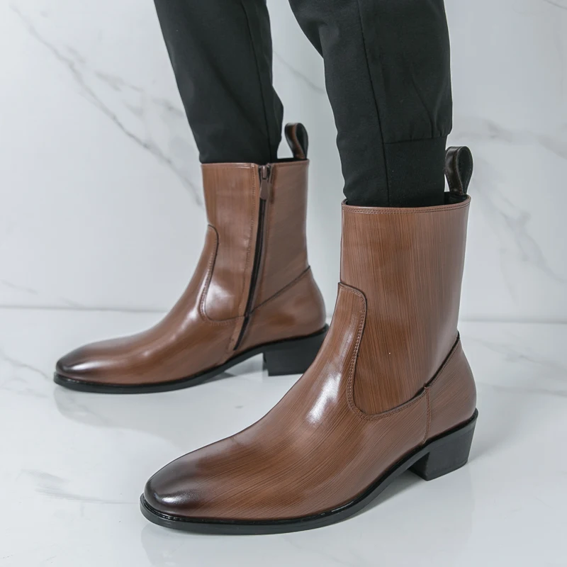 Klassieke comfortabele enkella - Mens Fashion Zapatos recensie en prijs