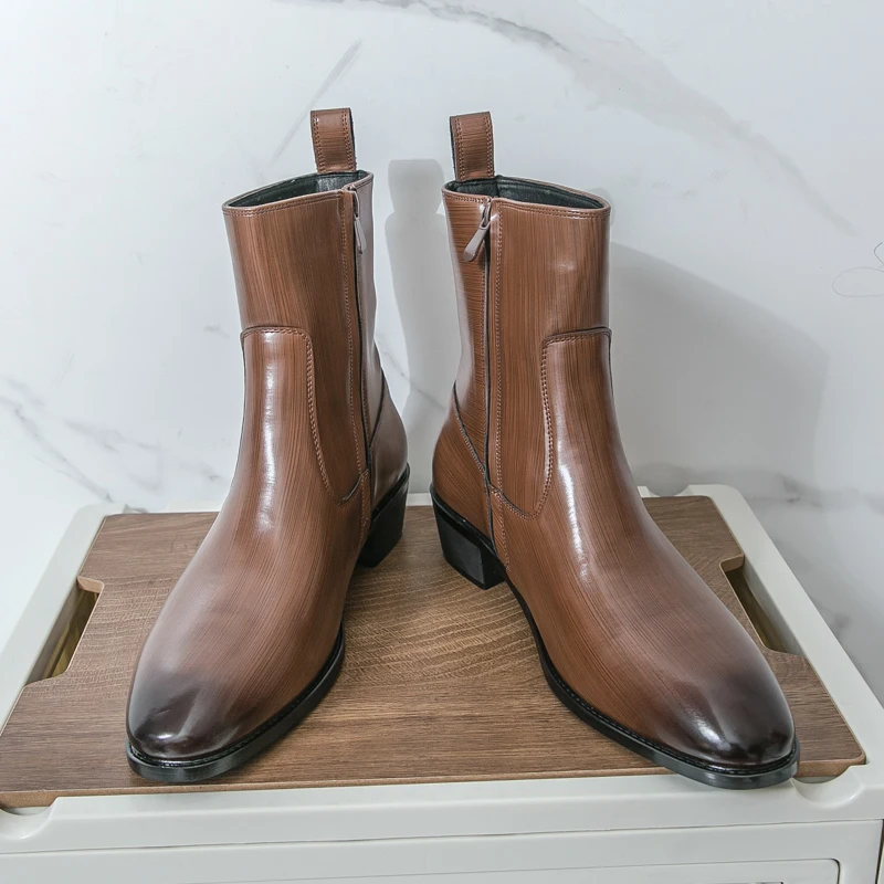 Klassieke comfortabele enkella - Mens Fashion Zapatos recensie en prijs