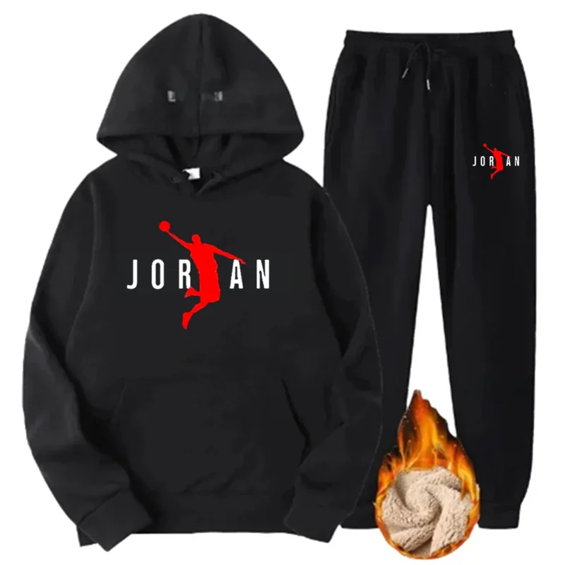 Basic fleece hoodies en joggin - Jogger Sweatpants Men recensie en prijs