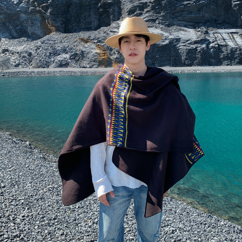 Heren Cape Woestijn Reizen Etn - Mens Fashion Poncho recensie en prijs