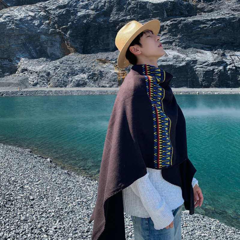Heren Cape Woestijn Reizen Etn - Mens Fashion Poncho recensie en prijs