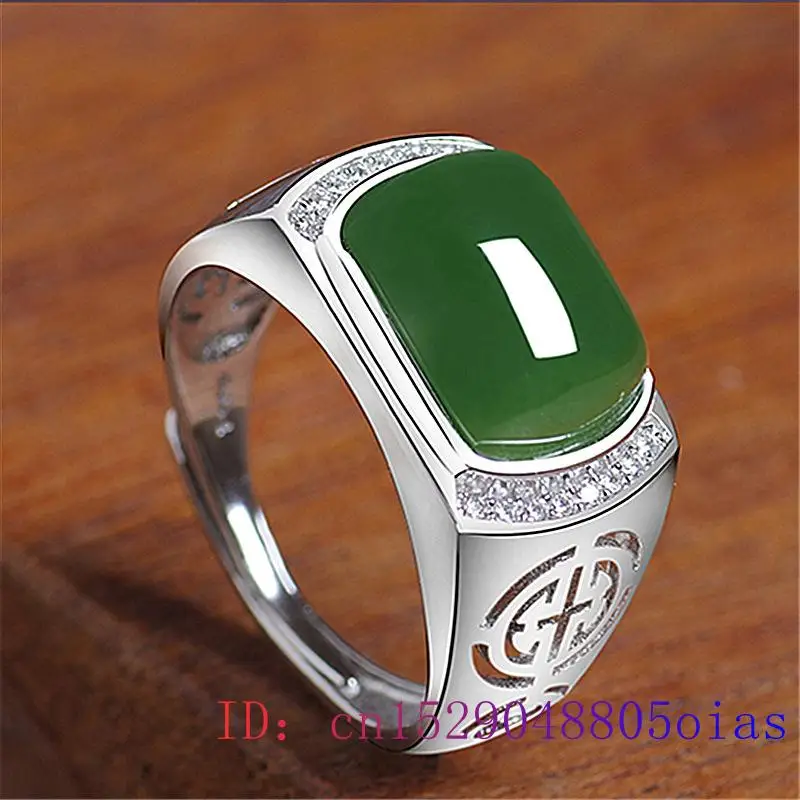 Groene Jade Ring Geschenken Mo - Men'S Fashion Jewelry recensie en prijs
