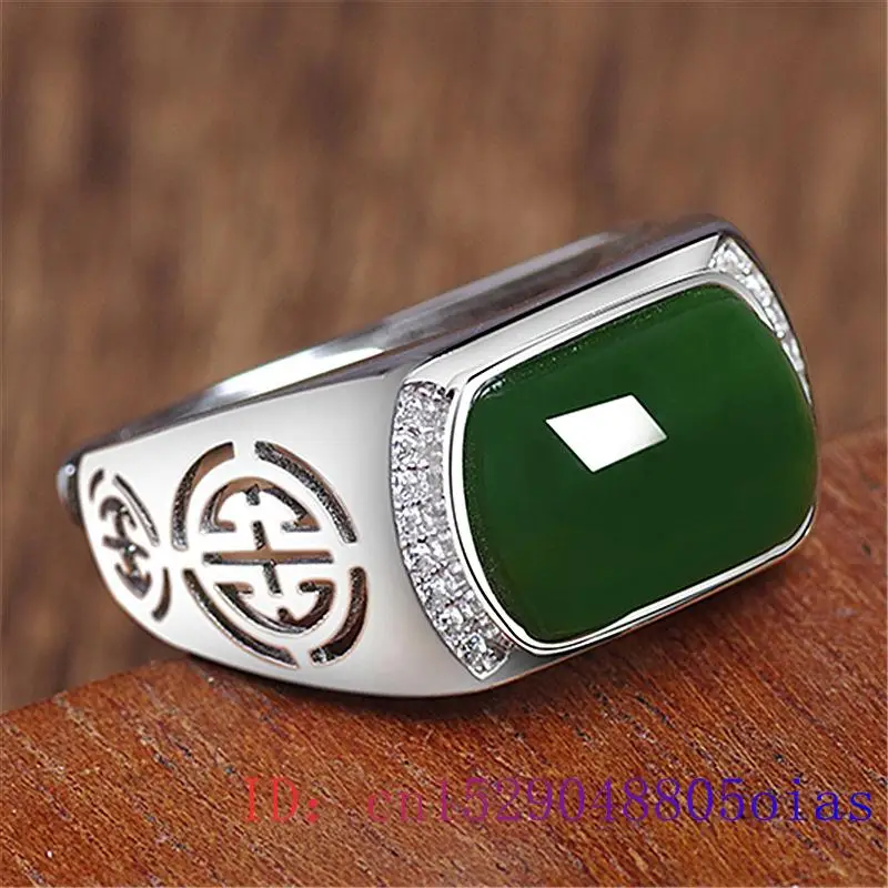 Groene Jade Ring Geschenken Mo - Men'S Fashion Jewelry recensie en prijs