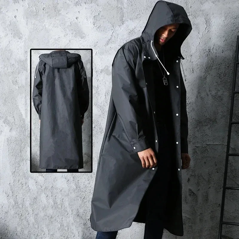 Zwarte Mode Volwassen Waterdic - Mens Fashion Poncho recensie en prijs
