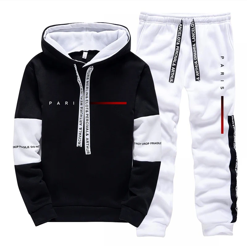 Paris Fashion Hoodie Streetwea - Jogger Sweatpants Men recensie en prijs