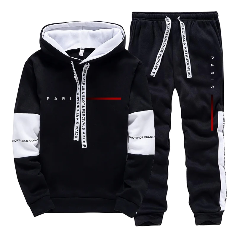 Paris Fashion Hoodie Streetwea - Jogger Sweatpants Men recensie en prijs