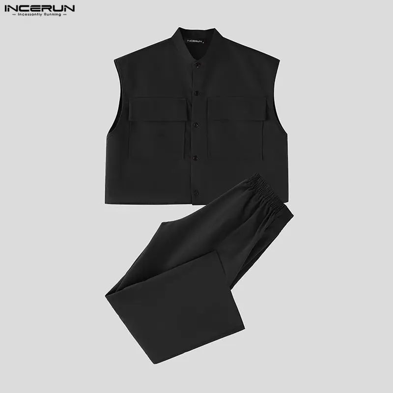 INCERUN Mannen Sets Solid Mouw - Queer Men'S Fashion recensie en prijs