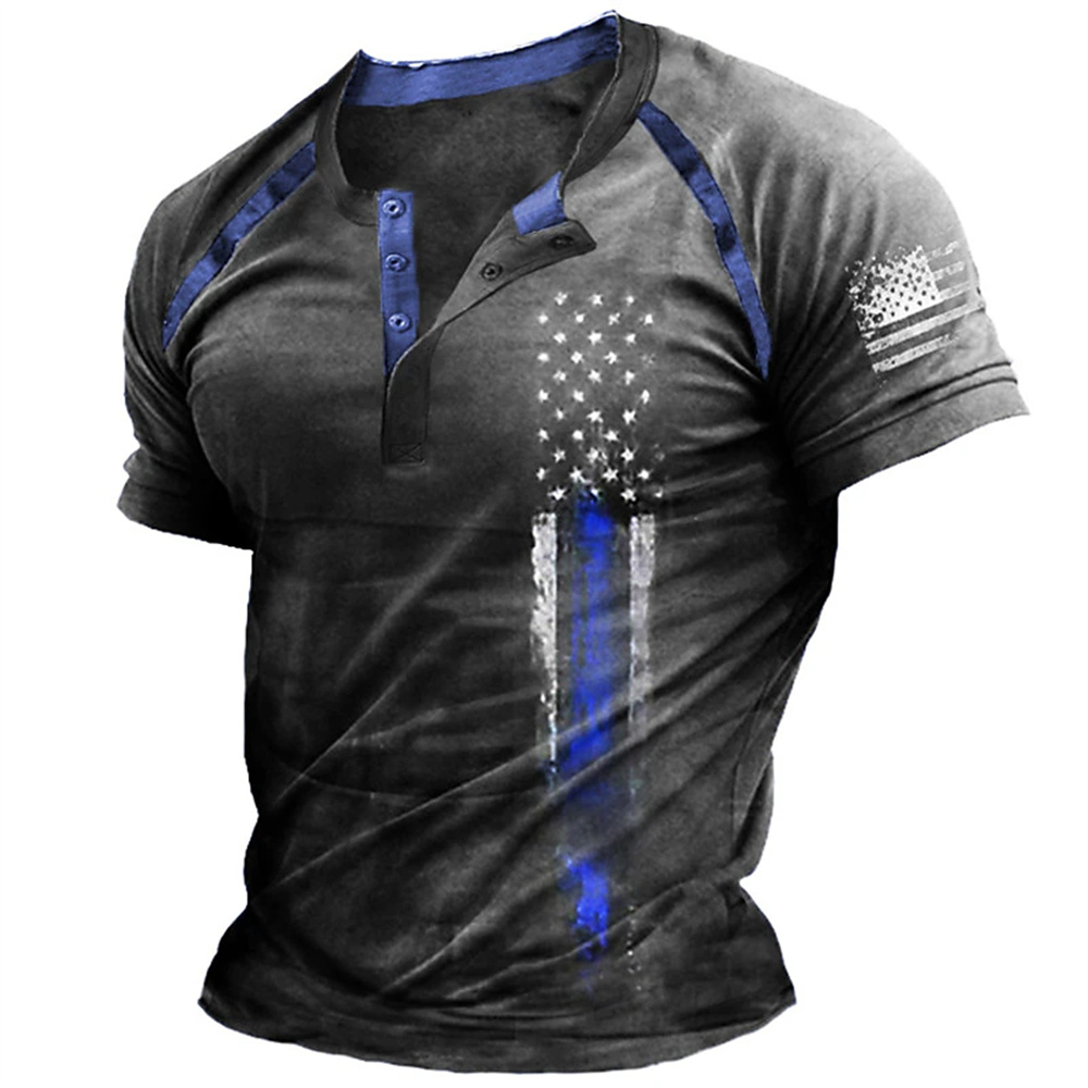 Grappige 3D Amerikaanse vlag p - Men'S Fashion Old Money recensie en prijs