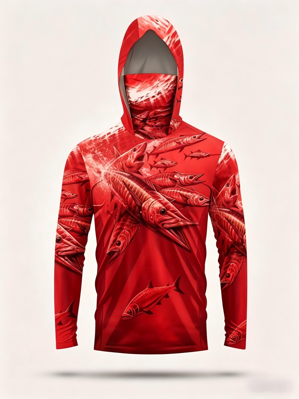 Heren zomermode visroep print  - Fashion Mens Shirt recensie en prijs