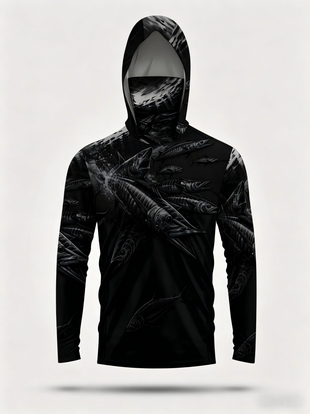 Heren zomermode visroep print  - Fashion Mens Shirt recensie en prijs