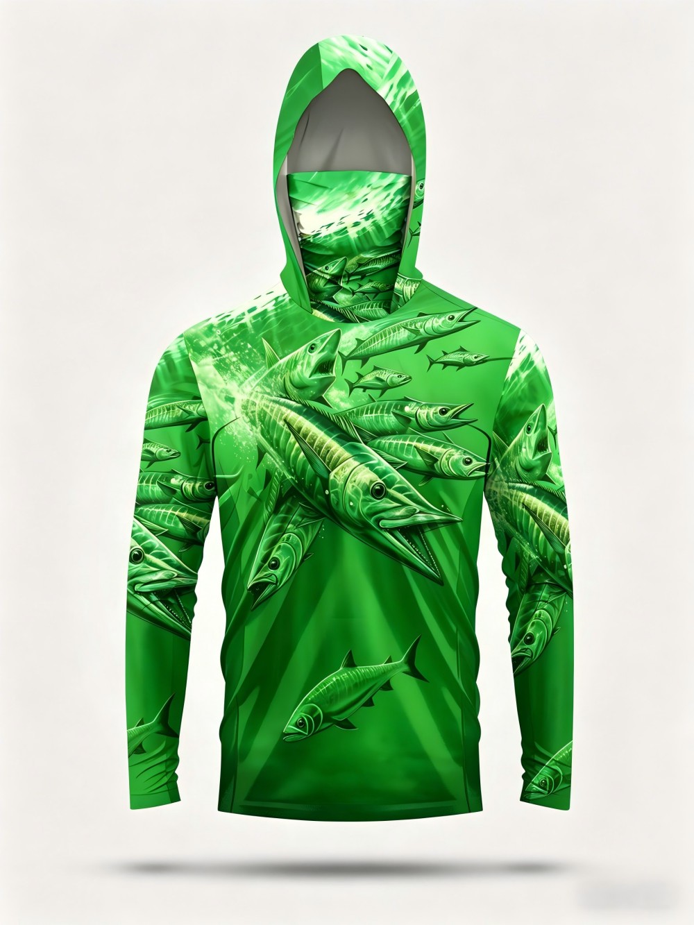 Heren zomermode visroep print  - Fashion Mens Shirt recensie en prijs