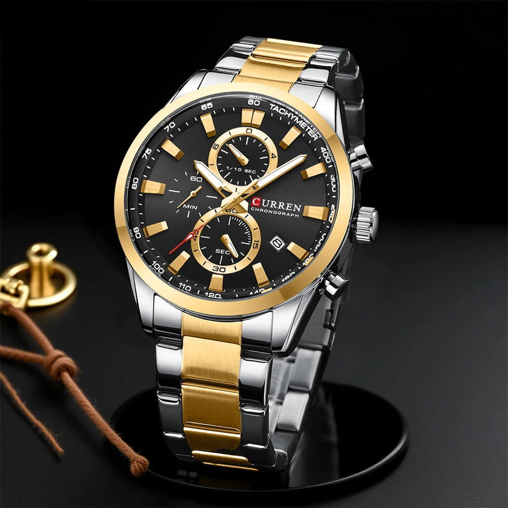 CURREN Casual quartz chrono sp - Mens Fashion Bracelet recensie en prijs