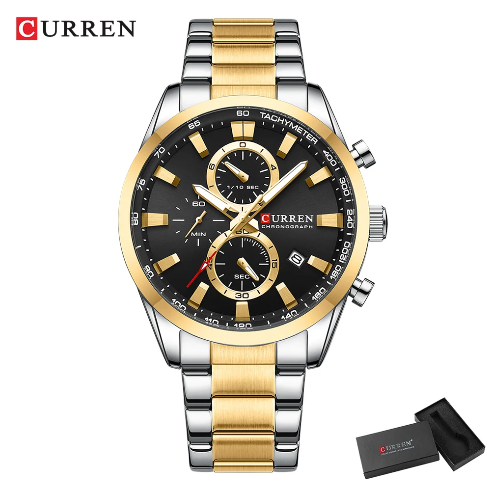 CURREN Casual quartz chrono sp - Mens Fashion Bracelet recensie en prijs