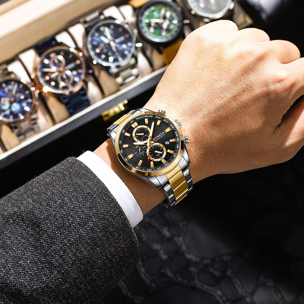 CURREN Casual quartz chrono sp - Mens Fashion Bracelet recensie en prijs