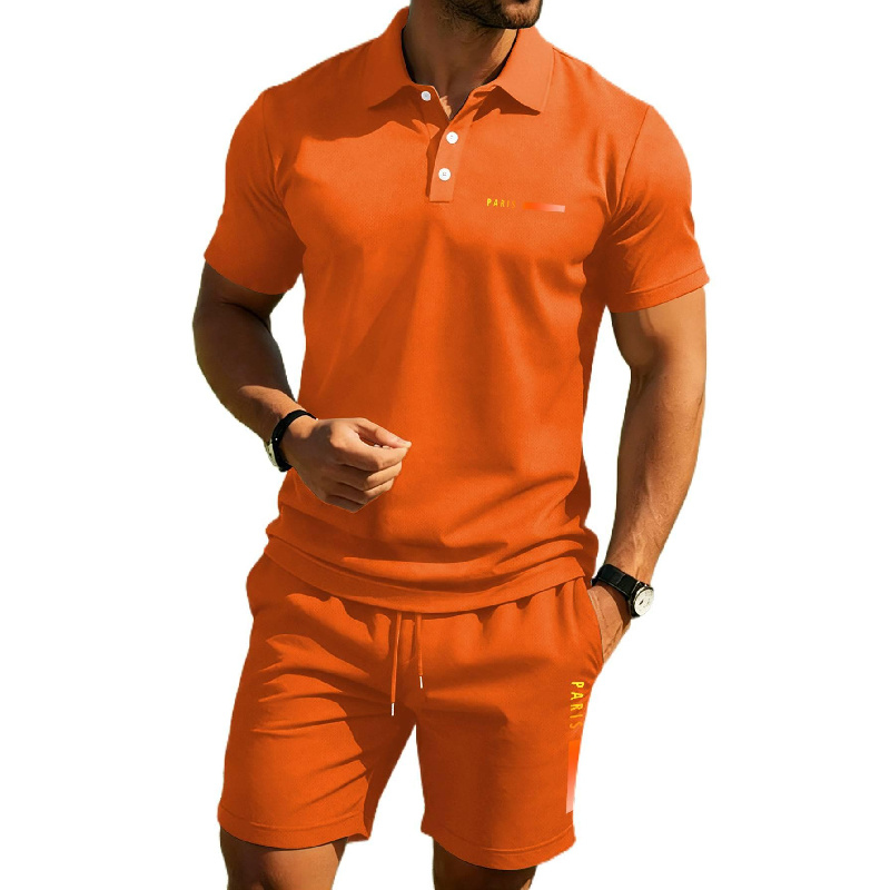 PARIS Print Hoogwaardig zomerp - Men'S Fashion Polo Shirt recensie en prijs