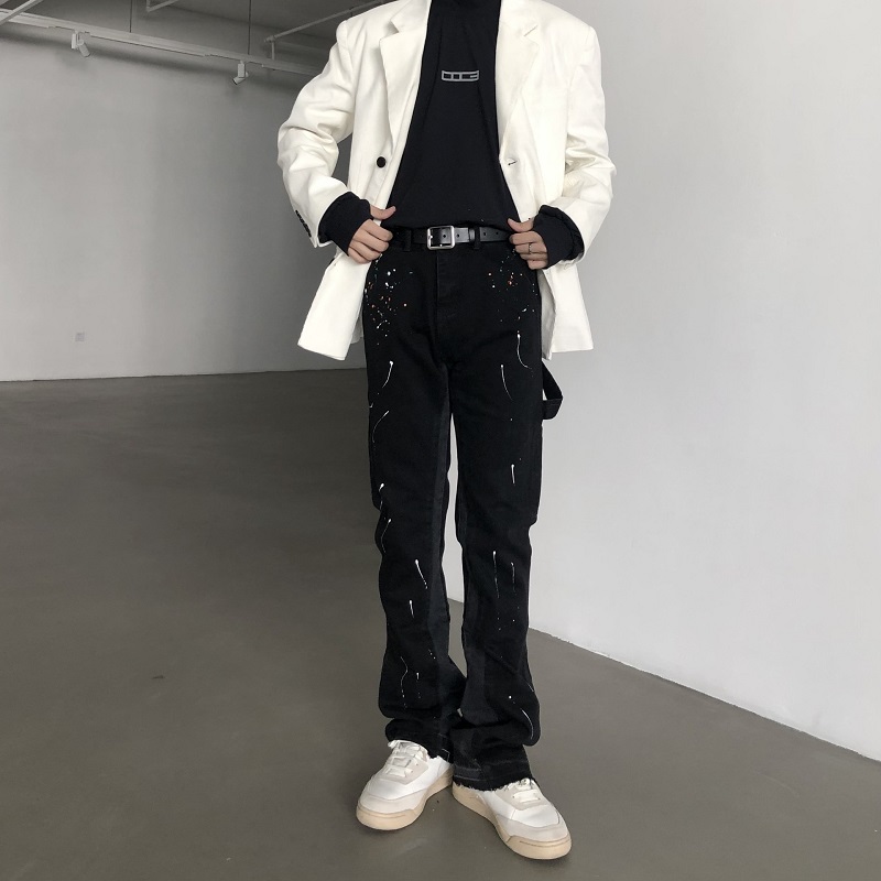 2025 Nieuwe Graffiti Splash In - Men'S Fashion Jeans And Boots recensie en prijs