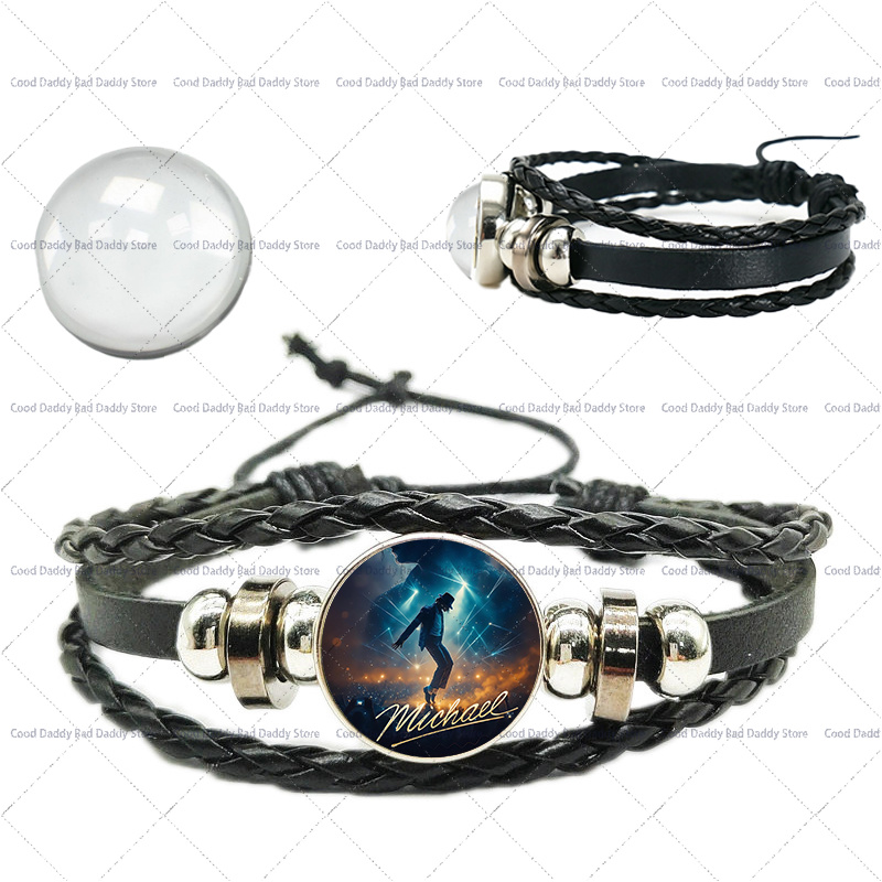 Michael Jackson Weven Handtouw - Mens Fashion Bracelet recensie en prijs