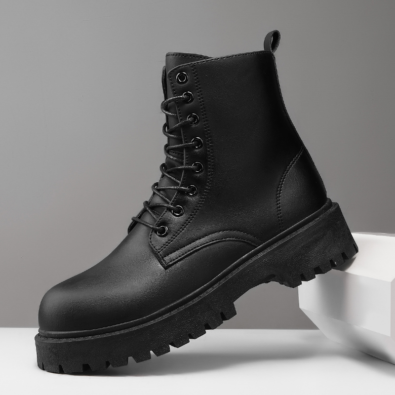 YUYIN Hoge herenlaarzen met za - Mens Fashion Zapatos recensie en prijs