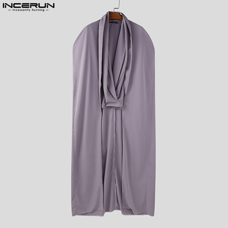 INCERUN Mannen Lange Stijl Shi - Mens Fashion Poncho recensie en prijs