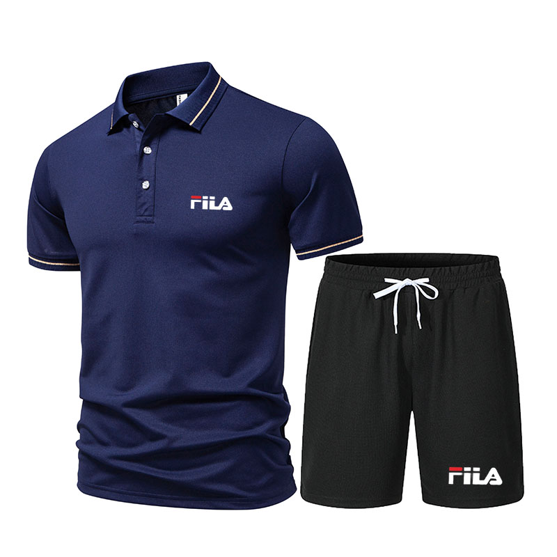 Modieus 2-delig sportoutfit vo - Men'S Fashion Polo Shirt recensie en prijs