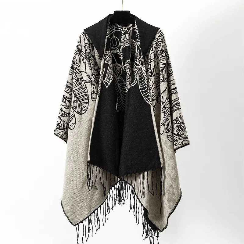 Vintage Kwastje Cape Jas Fring - Mens Fashion Poncho recensie en prijs
