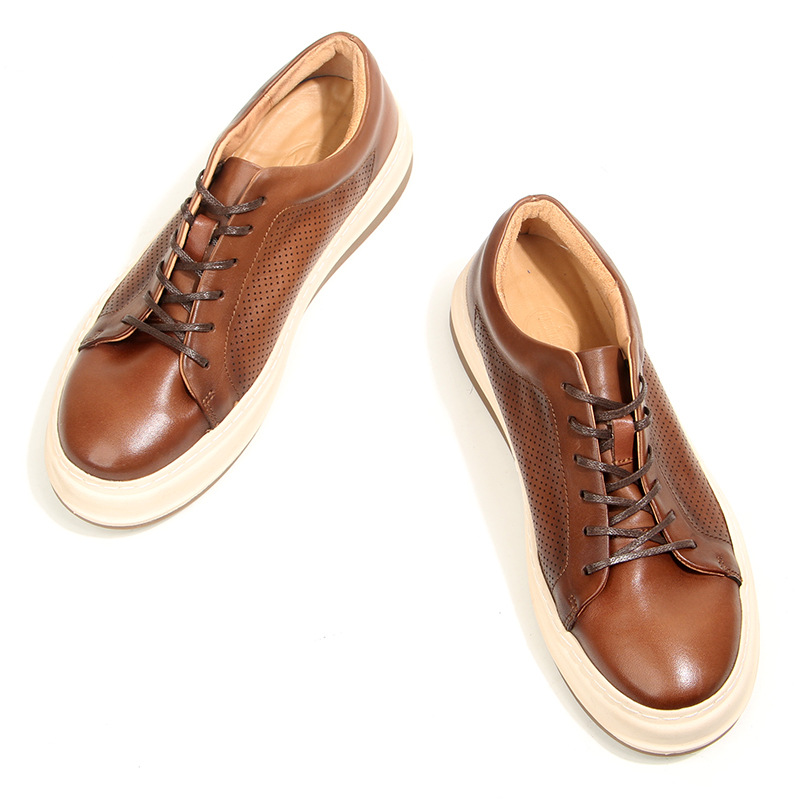 Gewassen paardenleren schoenen - Mens Fashion Zapatos recensie en prijs