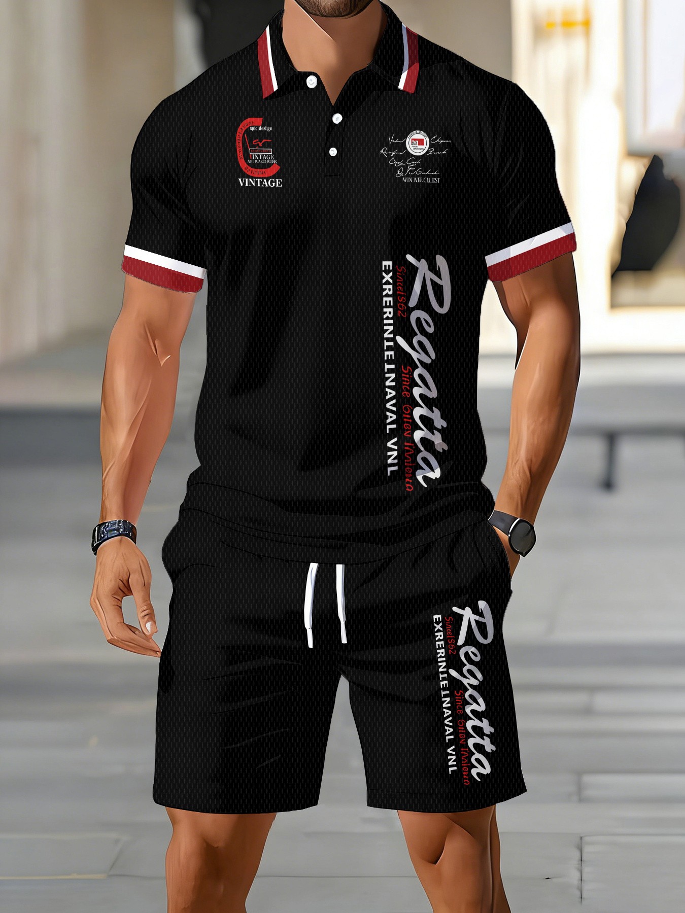 Zomer 2026 Amerikaanse heren p - Men'S Fashion Polo Shirt recensie en prijs