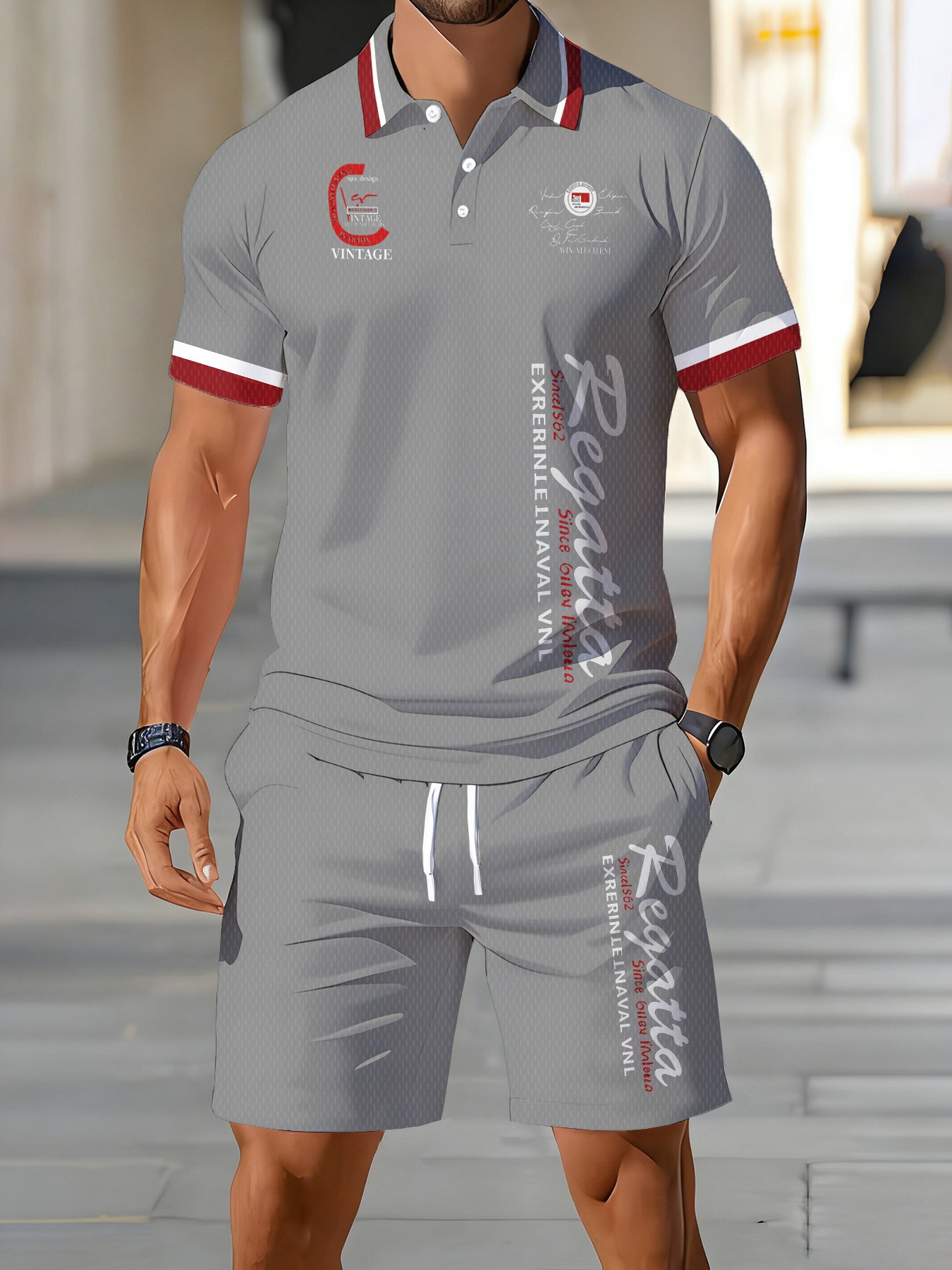 Zomer 2026 Amerikaanse heren p - Men'S Fashion Polo Shirt recensie en prijs