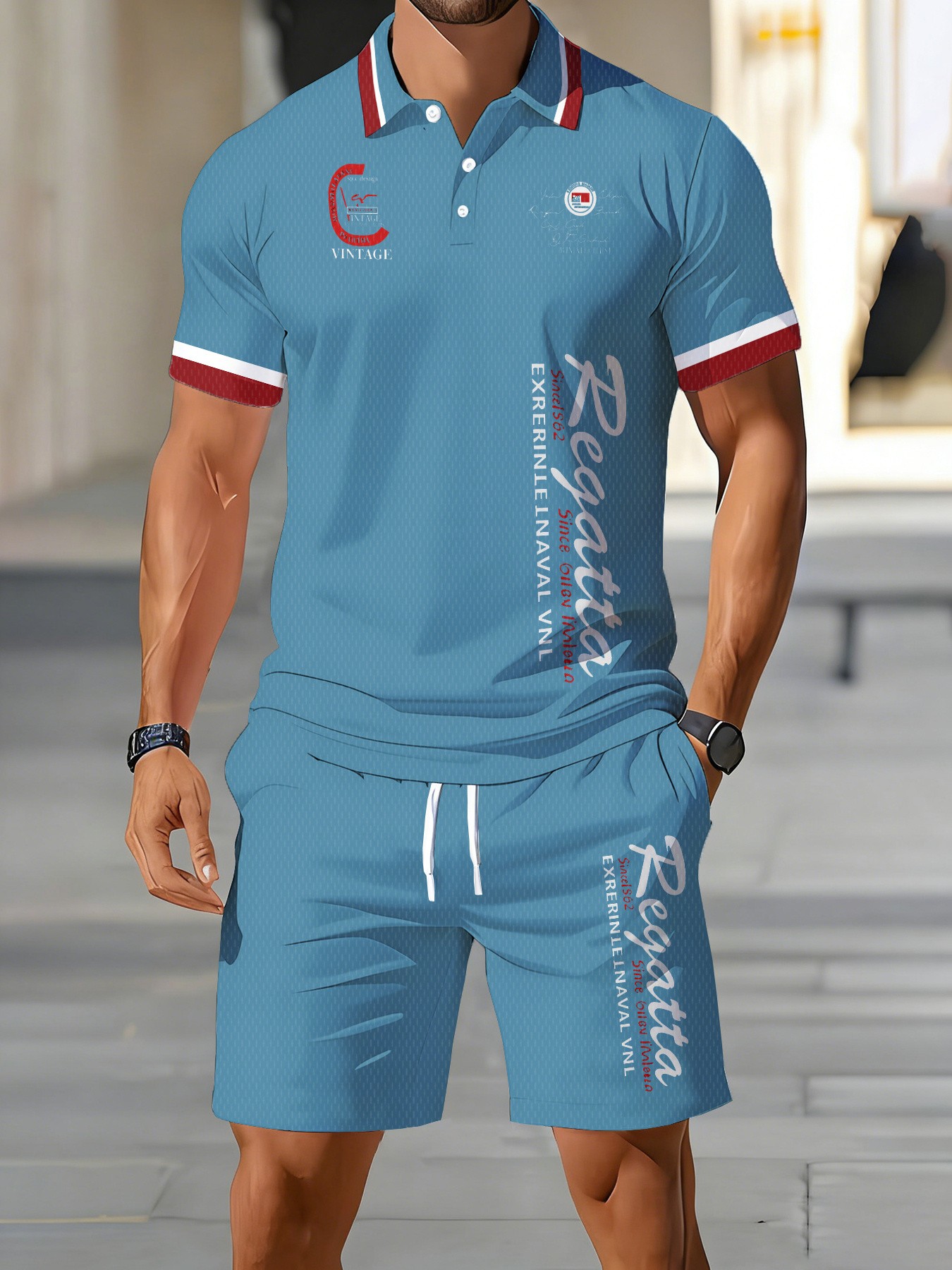 Zomer 2026 Amerikaanse heren p - Men'S Fashion Polo Shirt recensie en prijs