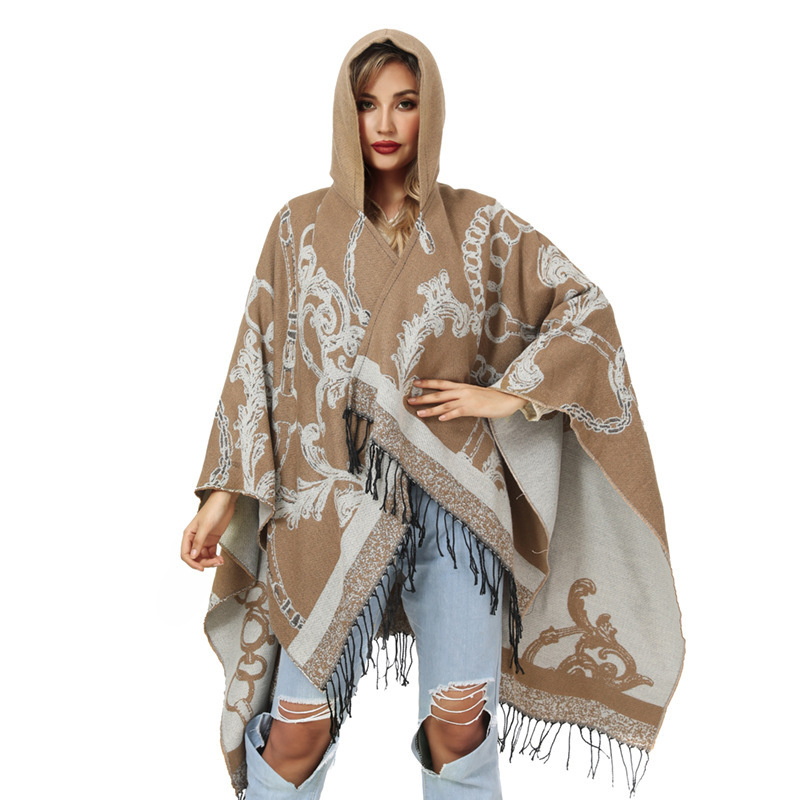 2026 Vrouwen Jas Cape Jas Mann - Mens Fashion Poncho recensie en prijs