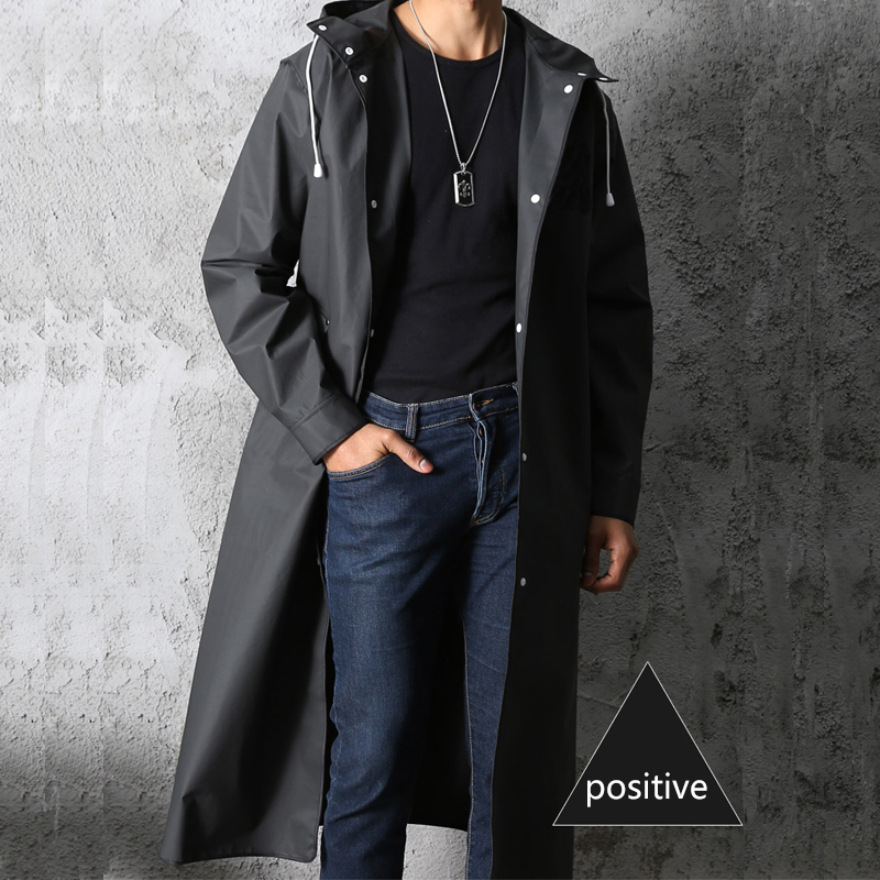 Zwarte mode volwassen waterdic - Mens Fashion Poncho recensie en prijs
