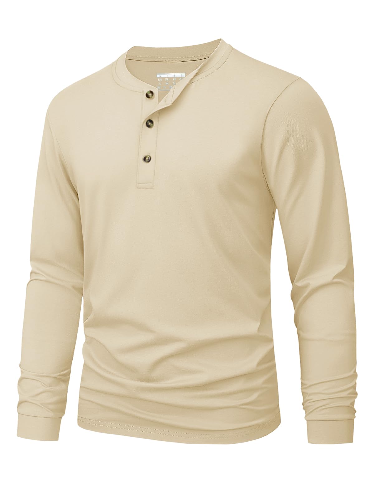 Henley-T-shirt voor heren Eenv - Fashion Mens Shirt recensie en prijs